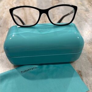 Tiffany & Co. Black Glasses, mod TF2074 with Branded Case